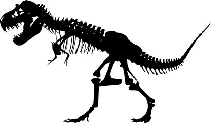Fossils 6 isolated vector silhouette © Loveleen