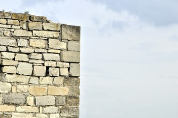 wall against the sky