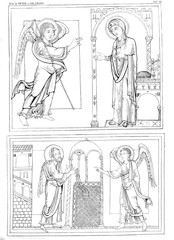  Christian illustration. Old image