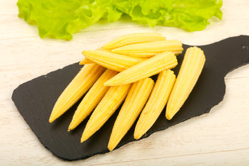 Young baby corn