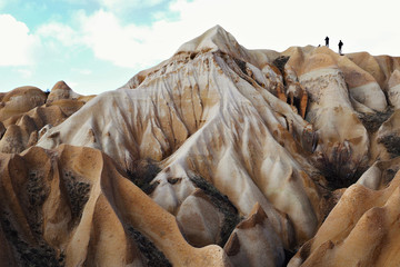 Beautiful Cappadocia mountains landscape, Turkey, Travel cocept