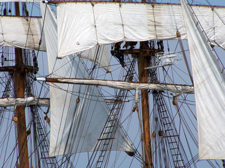 Segelboot mit masten © fotoak80