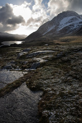 Images from Llyn Ogwen, Y Garn, Llyn Idwal, Tryfan and slopes in Snowdonia, North Wales.