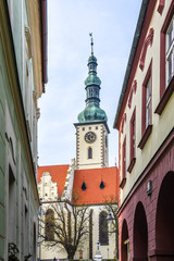 Deans Church of Lords Conversion on Mount, Tabor, Czech Republic
