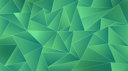 Green geometry background