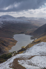 Images from Llyn Ogwen, Y Garn, Llyn Idwal, Tryfan and slopes in Snowdonia, North Wales.