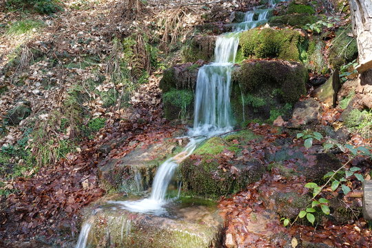Wasserfall bei Olfen im Odenwald