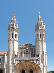 Mosteiro dos Jeronimos, monastery in Belem in Lisbon