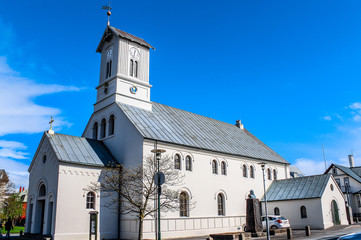 Reykjavik Cathedral (Domkirkjan), Iceland.