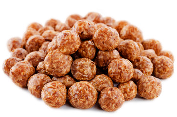 Breakfast crunchy chocolate balls