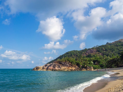 Beautiful pictures beaches on the island of Phangan. Koh Phangan. Thailand
