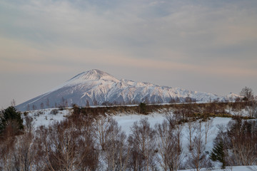 Snowy scenery of Hachimantai in Tohoku region