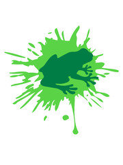 frosch klecks tropfen spritzer farbe blut matsch platt graffiti kröte silhouette umriss umrandung kontur amphibie tier klein süß niedlich cool logo sitzend tümpel clipart