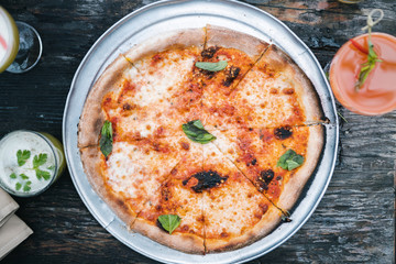 pizza in a pan