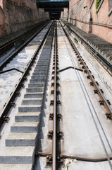 Fototapeta na wymiar Castle Hill Funicular Railway, Budapest