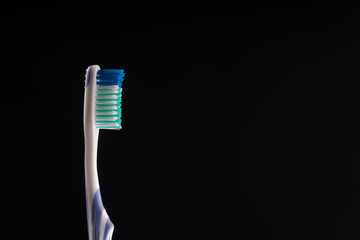 Toothbrush on Black