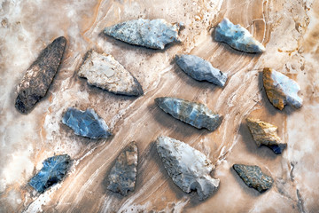 American Indian Arrowheads.