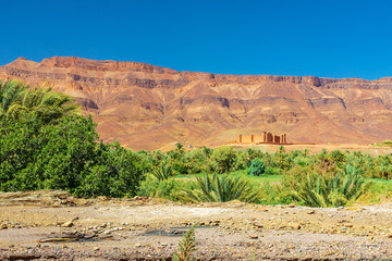 Kasbah Ait Ben Haddou in the Atlas Mountains of Morocco.