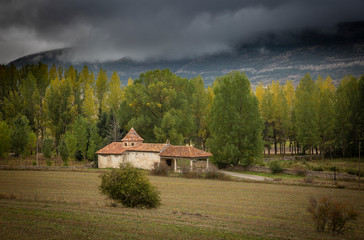 Virgin of the Loreto Hermitage in Fortanete town, province of Teruel, Aragon, Spain