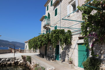 Houses in village Rose (Montenegro)