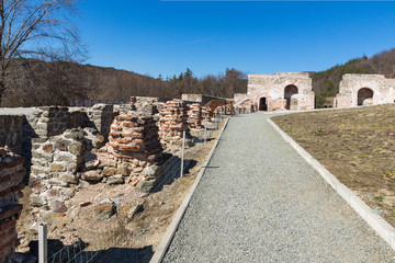 Remnants of Antique Roman fortress The Trajan's Gate, Sofia Region, Bulgaria