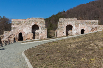 Remnants of Antique Roman fortress The Trajan's Gate, Sofia Region, Bulgaria