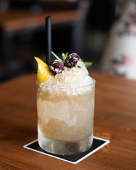 Frozen Old-Fashioned