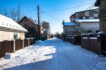behind home