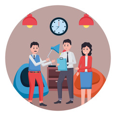 people office workplace