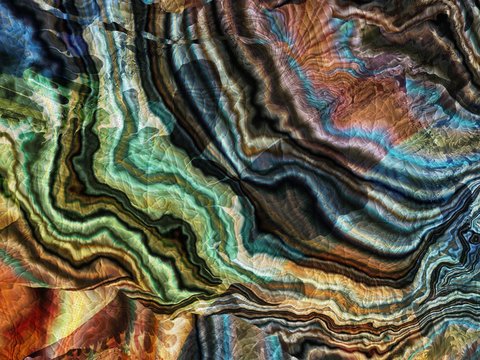 Close Up Jasper, Onyx, Agate Texture Background -  Gem Stone Polished Cross Section Surface  