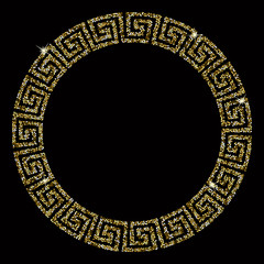 Tinsel Meander Pattern - Glamour Meandering Frame - Ornament of Ancient Ellada