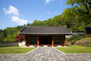 Historic Site of Yulgok in Paju-si, south korea.