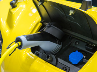 Electric car battery charging