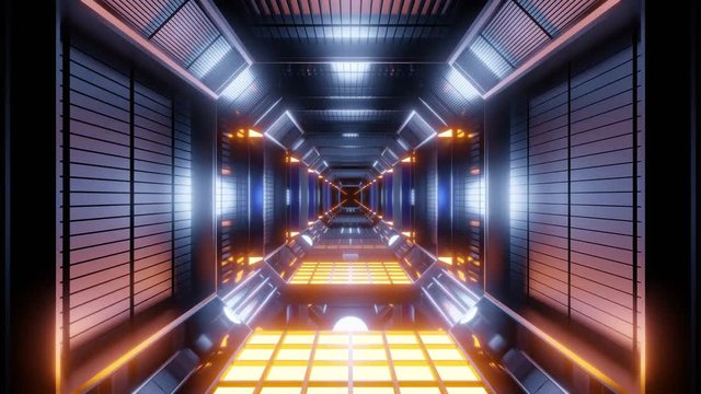 4k space tunnel (vjloop) in 60fps