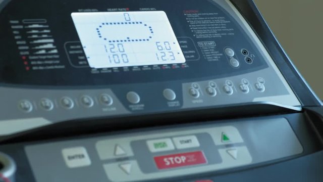 Treadmill. Fitness. Healthy lifestyle
