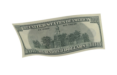 Dollar, Paper Money, American Banknote, Flying Money, 3D Render