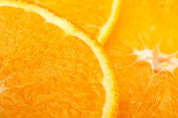 Ctrus fruit orange on white