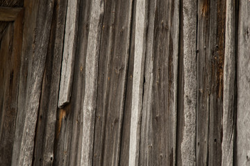 Old boards. Beautiful patterns on the close-up of old wood.