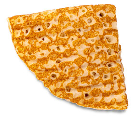 the pancake isolated on white background.
