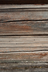 Obraz premium Old boards. Beautiful patterns on the close-up of old wood.