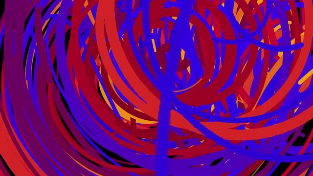 Abstract chaotic fast colorful lines, computer generated background, 3d rendering backdrop