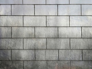 texture of grey brick wallpaper