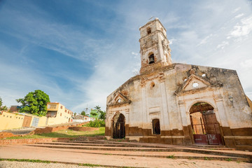 Fototapeta na wymiar Santa Ana church, Trinidad, Cuba