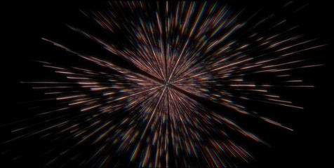 Obraz premium Space travel, space abstraction, space development