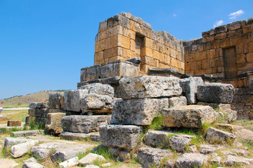 Fototapeta na wymiar The Ruins Of Hierapolis