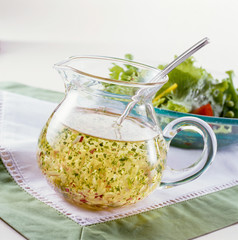 オリーブオイル-ドレッシング