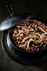 Multi grain rice with mushroom 