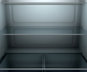 Obraz premium Fridge Interior Dark