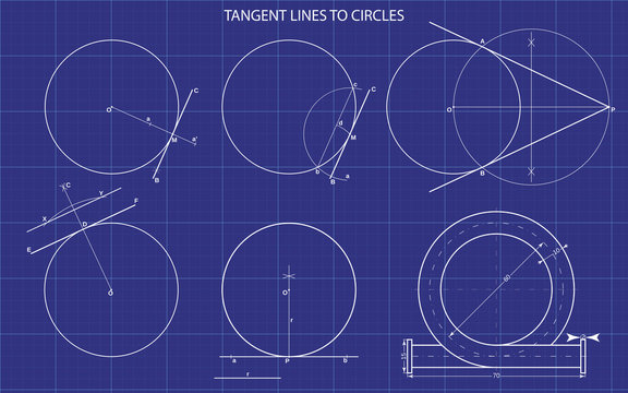 Lineas Tangentes A Circulos