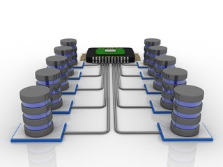 3d rendering database on microchips 